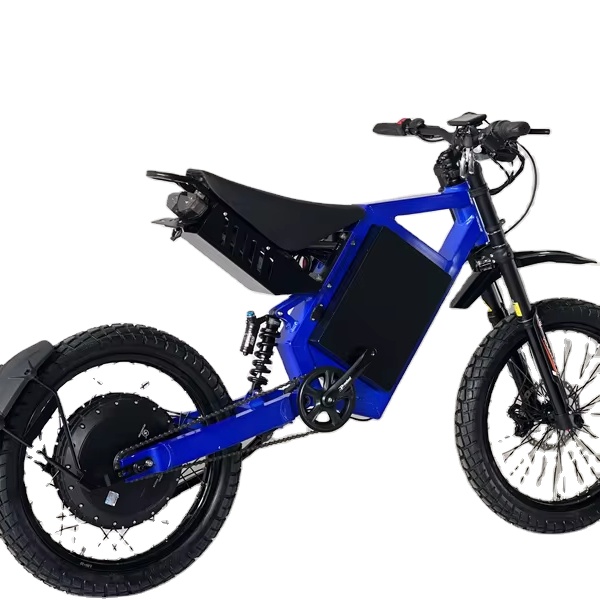 8000W Stealth Bomber Ebike - ハイパワーCS20 72Vオフロード電動自転車8000Wエンデューロバイク40AHバッテリーステルス爆撃機型電動自転車