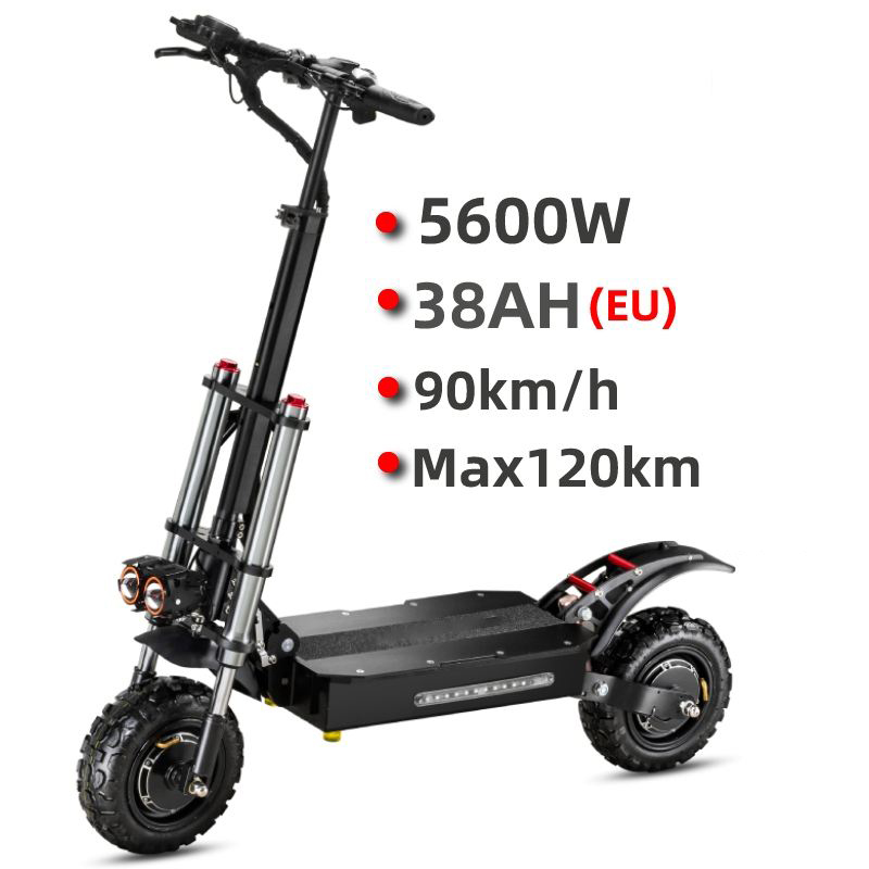 STLFアドバンス電動スクーター60V 5600W高速オフロ - 60V 5600W Dual Motor Electric Scooter のレビューと価格