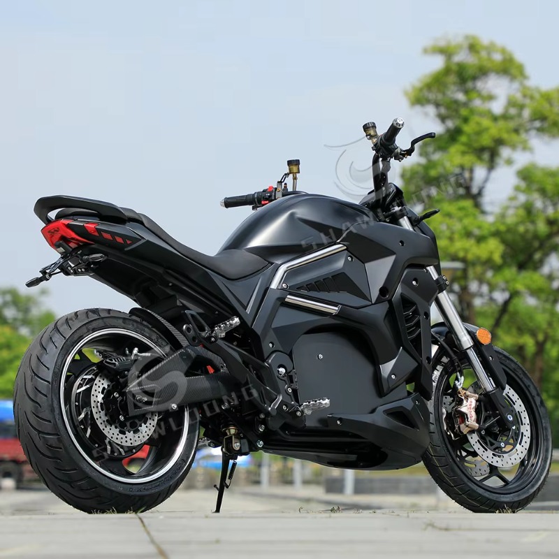 工場価格 Shawloong SL-DMG 高速3000W/ - 72V 5000W Electric Motorcycle のレビューと価格